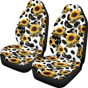 Tribal Islander Polynesian Tattoo Samoan Tribal Seat Covers for Women Front Seat Covers Bohemia Design Car Interior Protector Set of 2 Universal Fit for Vehicle Sedan and SUV