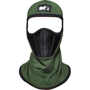 M1 Full Face Cover Balaclava Protecting Filter Face Ski Dust Mask Green OD (BALA-Green-FILT)