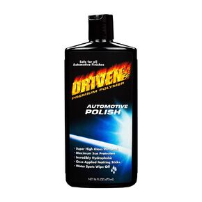 DRIVEN Automotive Polish & Sealant for Super High Gloss Wet Look - Hydrophobic Top Coat & Polymer Polish Brightens & Enhances Finish with Non-Stick Protection - for Cars, Trucks, RVs, Boats & More