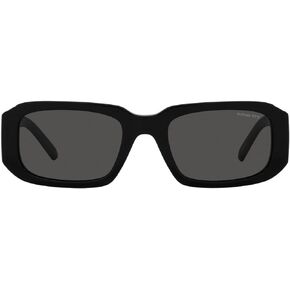ARNETTE Man Sunglasses Black Frame, Dark Grey Lenses, 53MM