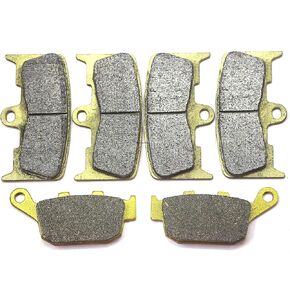 Master Chen Front Rear Brake Pads Brakes for Buell Lightning XB9S XB9SX 2003-2010 - Ulysses XB12X XB12XT 2006-2010 - Firebolt XB9R 2002-2007 XB12R 2004-2008 - XB12S XB12SCG XB12SS XB12STT FA345 FA140