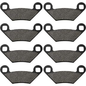 SOLLON Front and Rear Brake Pads for Polaris Sportsman 850 XP Sportsman 550 XP X2 Touring EPS 2009-2018 Sportsman 500 XP Forest 2009-2014 Sportsman 800 Forest 850 1000 Scrambler 850 1000 XP Touring