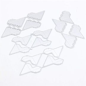 KSCRAFT Elegant Photo Corners Metal Cutting Dies for DIY Scrapbooking/Card Making/Kids Fun Decoration Supplies