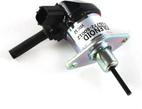 1G772-60010 1G772-60012 1G772-60014 12V صمام الملف اللولبي لوقف الوقود لمحرك كوبوتا V3300 جرار M5040 M6040 قطع غيار صمام الملف اللولبي لمنع تسرب الوقود in Kuwait