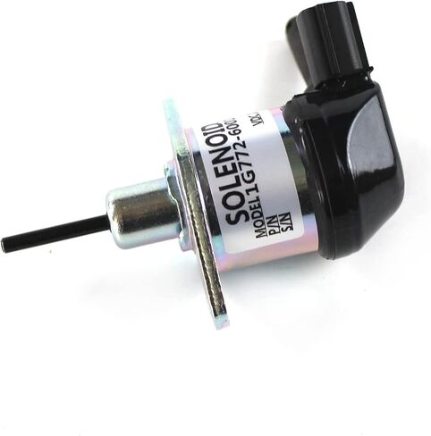 1G772-60010 1G772-60012 1G772-60014 12V صمام الملف اللولبي لوقف الوقود لمحرك كوبوتا V3300 جرار M5040 M6040 قطع غيار صمام الملف اللولبي لمنع تسرب الوقود in Kuwait