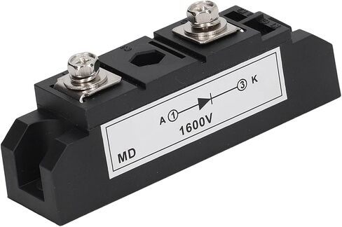 Bridge Rectifier, 100A 1600V Compact Size Rectifier Power Module Isolation Mount Base for PWM Inverter Current Input in Saudi Arabia