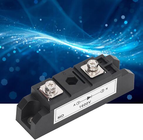 Bridge Rectifier, 100A 1600V Compact Size Rectifier Power Module Isolation Mount Base for PWM Inverter Current Input in Saudi Arabia
