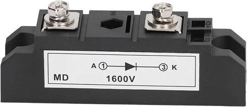 Bridge Rectifier, 100A 1600V Compact Size Rectifier Power Module Isolation Mount Base for PWM Inverter Current Input in Saudi Arabia