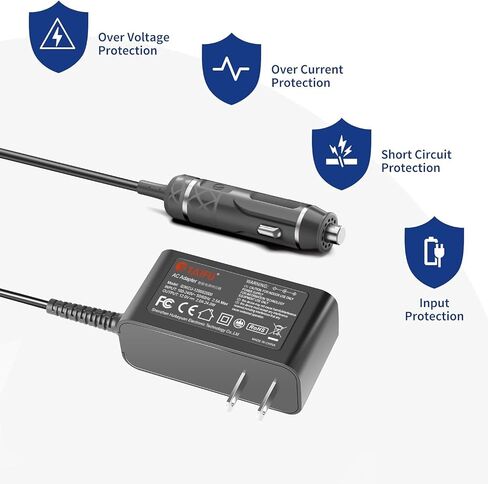 TAIFU 12V DC محول لشوماخر DSR114 DSR115 DSR116 DSR119 شوماخر 94500109 SAC-109 XP2260-CA XP2260W DSR PSJ1812 PSJ2212 PSJ3612 PSJ4424 SAC-109 ProSeries سلك إمداد الطاقة شاحن سيارة in Saudi Arabia