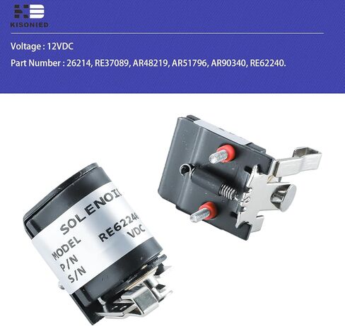 12VDC 26214 الوقود اغلاق الملف اللولبي RE37089 RE62240 AR48219 لجون ديري 350 450 303 1020 2020 300 180 202 135 استبدال لمضخة حقن ستانادين روزا ماستر 6.2 6.9 7.3 5.7 6.5 in Saudi Arabia
