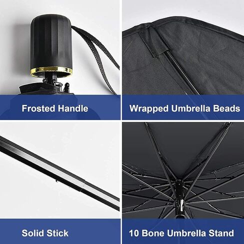 Car Windshield Sunshade Umbrella, Foldable Car Windshield Sun Shade Cover, UV Block Coating, Front Window Heat Insulation Protection in Saudi Arabia