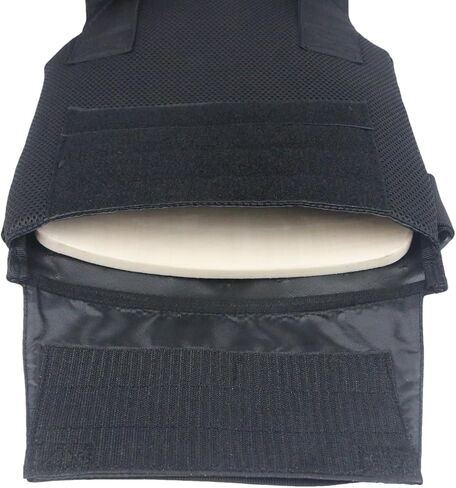Tactical Adjustable Weighted Vest for Men and Women WODs, Strength Endurance Training Fitness Workouts Running - Quick Release, Molle System in Saudi Arabia