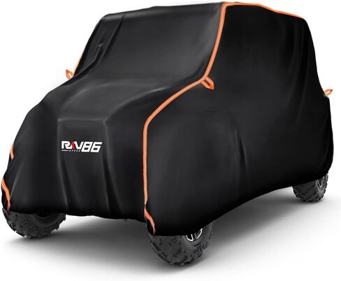 UTV Covers, Waterproof Outdoor Heavy Duty UTV Cover 4-6 Seats, 420D Oxford fabric, Compatible with most 4-6 Seats UTV or UTV less than 157 inches in Length(214"x63.2"x78") in Kuwait