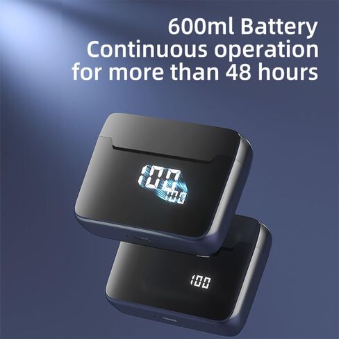 Wireless lavalier Microphone Mini Wireless Lavalier Microphone Lapel Mic Noise Reduction Compatible with Type-C Android Smartphone Tablet Live Streaming Video Recording Vlog Interview in Kuwait