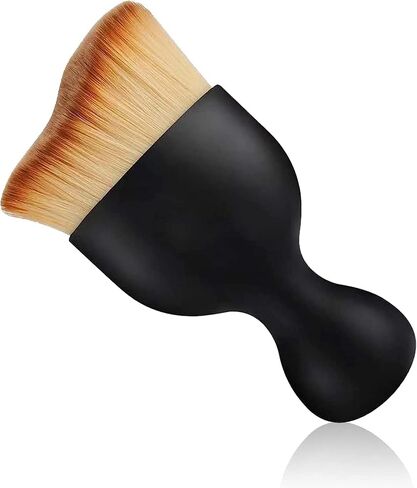 1 PC Car Interior Dust Brush, Auto Scratch Free Detailing Brush, Soft Car Interior Cleaning Brush Auto Accessories for Automotive Dashboard, Air Conditioner Vents, Computer (Black) in Saudi Arabia