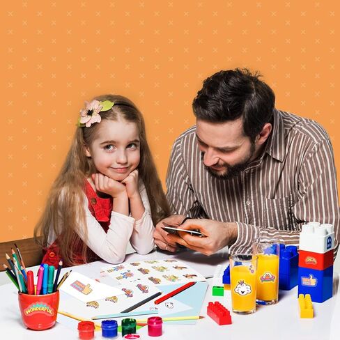 ورق لاصق شفاف من الفينيل قابل للطباعة من MECOLOUR للطابعة النافثة للحبر - 30 ورقة - - 8.5 × 11 بوصة للملصقات الشخصية التي تصنعها بنفسك in Kuwait