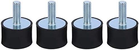 4PCS Rubber Shock Absorbers, Anti Vibration Isolation Mounts Silentblock Car Boat Bobbins (VD20x15 M6x18) in Saudi Arabia