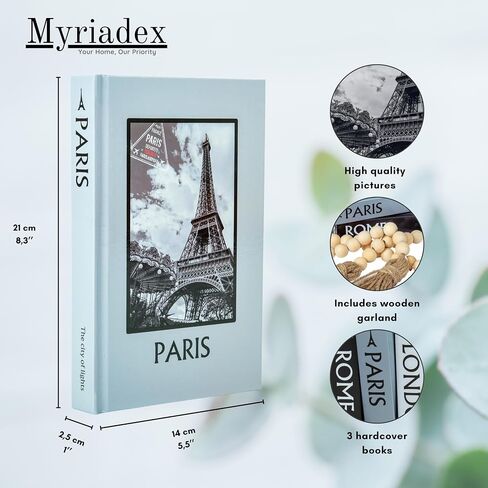 Decorative Books for Home Decor - Coffee Table Decor - Shelf Decor - Books for Decor - Designer Books Decor Set - Faux Books for Decoration - Decor Books for Coffee Table in Saudi Arabia