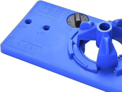 مفصلات بولت بالقطارة مخفية - رقصة الأجهزة لباب الخزانة، الدرج، الرف - قالب حفر فتحة الخزانة - رقصة مفصلة الباب - يجب أن تحتوي على أدوات النجارة - مجموعة أدوات الحفر المفصلي للأرفف in Kuwait