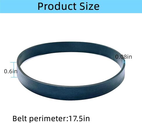 الجزء 3031120، أحزمة بديلة لمكنسة بيسيل الكهربائية، تناسب موديلات استبدال الأجزاء 2031093/32074 / 3031123 (عبوة من 4 قطع) in Kuwait