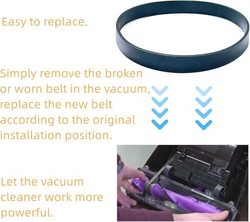 الجزء 3031120، أحزمة بديلة لمكنسة بيسيل الكهربائية، تناسب موديلات استبدال الأجزاء 2031093/32074 / 3031123 (عبوة من 4 قطع) in Kuwait