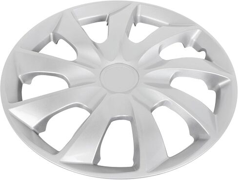 ECCPP Hubcap Wheel Cover OEM Replacement 4PCS 17 Inch Full Lug Skin Durable-Modern & Stylish Auto Tire Replacement Exterior Cap-Snap On Hubcap in Saudi Arabia