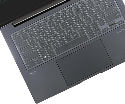 Keyboard Cover for ASUS Zenbook 14 X OLED UX3404, Zenbook 14 OLED UX3405, Zenbook 14 Flip OLED UP3404, Zenbook Pro 14 OLED UX6404, Zenbook Duo UX8406 Laptop, Asus Zenbook 14 OLED US Layout TPU Skin in Saudi Arabia
