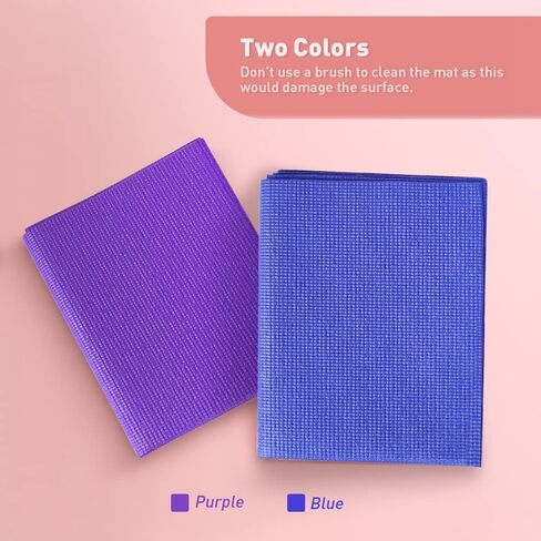 بساط يوجا قابل للطي من JBM مقاس 68 بوصة طول × 24 بوصة عرض × 1/4 بوصة بساط يوجا للسفر سميك لليوجا والبيلاتيس والتأمل والتدريبات على الأرض in Kuwait