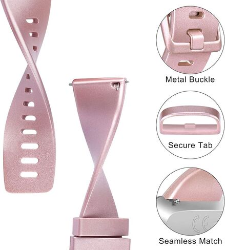 10 Pack Silicone Bands Compatible with Fitbit Versa 2 / Fitbit Versa/Versa Lite/Versa SE, Classic Soft Replacement Sport Wristbands Accessories for Women Men (Small, 10 Pack A) in Saudi Arabia
