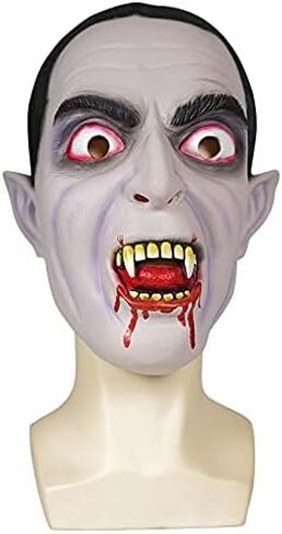 EraSpooky Vampire Mask Latex Halloween Bloody Costume Accessories in Saudi Arabia