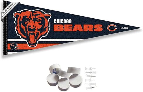 Chicago Bears Pennant Banner and Wall Tack Pads in Saudi Arabia