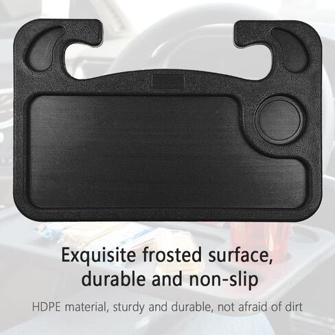 Auto Steering Wheel Desk,Steering Wheel Tray with Pen Slot&Cup Sink,Car Tray for Eating Working,Universal Car Gadgets of Car Essentials for Women Men in Kuwait