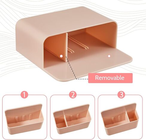6 قطع حامل أقلام مغناطيسي للمسح الجاف، حامل أقلام مغناطيسي للسبورة البيضاء، منظم تخزين أقلام الرصاص المغناطيسية للمكتب، خزانة الثلاجة، الفصول الدراسية، الخزائن المعدنية (لون المعكرون) in Kuwait