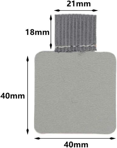 حامل حلقة قلم ذاتي اللصق من YOTINO 12 قطعة من حامل حلقة القلم لأجهزة الكمبيوتر المحمولة والمخططين والمجلات، ملصق حزام حلقة القلم من الجلد الصناعي مع حلقة مرنة (12 لونًا) in Kuwait