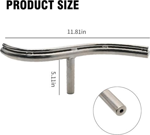 Curved Lathe Tool Rest 5/8" Diameter Post for Woodworking Wood Turning Lathe Turning Tool DIY Lathe Accessories in Saudi Arabia