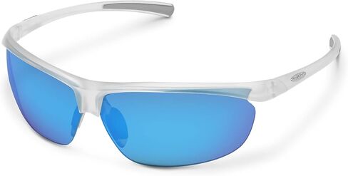Smith Suncloud Zephyr Active Sunglasses - Matte Crystal | Polarized Blue Mirror in Saudi Arabia
