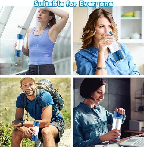 Hydrogen Water Bottle，2024 New Hydrogen Water Generator，280ml Rechargeable Portable Healthy Hydrogen Water Bottle，Home Travel Office Sports Hydrogen Water Purifier in Saudi Arabia