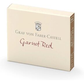 Graf von Faber-Castell Ink Cartridges, Box of 6, Cobalt Blue (FC141101)