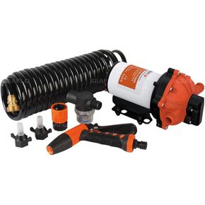 SEAFLO Washdown Deck Wash Pump KIT 12v 70 PSI 5.5 GPM 18.9 LPM for Caravan Rv Boat Marine Yacht