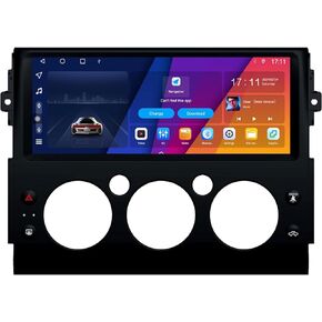 Car Stereo Radio for Toyota FJ Cruiser 2007-2017 Android 12.3 inch Radio Replacement CarPlay & Android Auto GPS Navigation in Dash Headunit Multimedia Player Car Radio + AHD Backup Camera