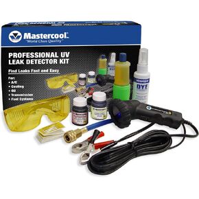 Mastercool 53351-B Professional UV Leak Detector Kit with 50W Mini Light, Black
