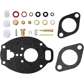Carburetor Repair Kit Replacement for K7515 778-515 Compatible with Marvel Schebler TSX Carburetor Compatible with John Deere Compatible with Farmall Compatible with Ford Compatible with Allis