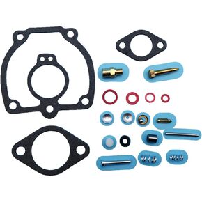 Carb Carburetor Rebuild Repair Kit Compatible with IH Farmall 400 450 656 MV Super H M MTA W4 W6 W9 O4 O6 WR9 47387DB 50983DB 356948R92 357231R92 358065R91 358554R91 Z284
