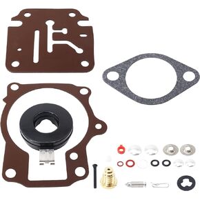 Carburetor Carb Rebuild Repair Kit Compatible with Johnson Evinrude MANY 18 20 25 28 30 35 40 45 48 50 55 60 65 70 75 HP Outboard Motors 396701 392061 398729, 18-7222, 18-7042, 9-37107
