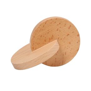 Interlocking Disc Wooden Toy Baby Teething Toy Montessori Early Learning Tools