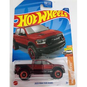 Hot Wheels 2022 - 2020 RAM 1500 Rebel - RED - HW Hot Trucks 1/10