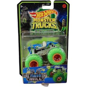 Hot Wheels Monster Trucks Twin Mill, Glow in The Dark