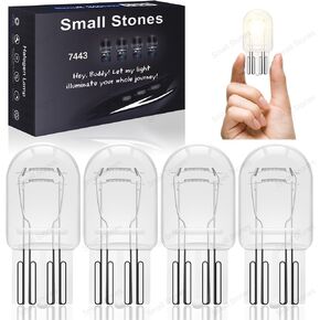 4PCS 12V 21/5W T20 7443 7443LLB2 Long Life Micro Bulb Car Brake Lights Reverse Lights Tail Lights Turn Signal Lights