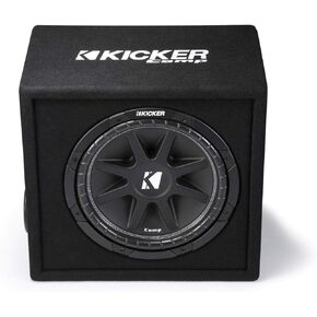 Kicker 43VC124 Comp 12-inch Subwoofer in Ported Enclosure, 4-Ohm