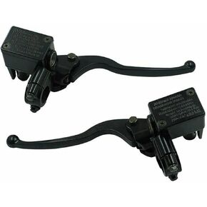 XDF 22mm 7/8" Left Right Front Brake Master Cylinder Compatible for 50cc 70cc 90cc 110cc 125cc 150CC GY6 Scooters for Motorcycle Motorbike ATV (Color : Left-Right)